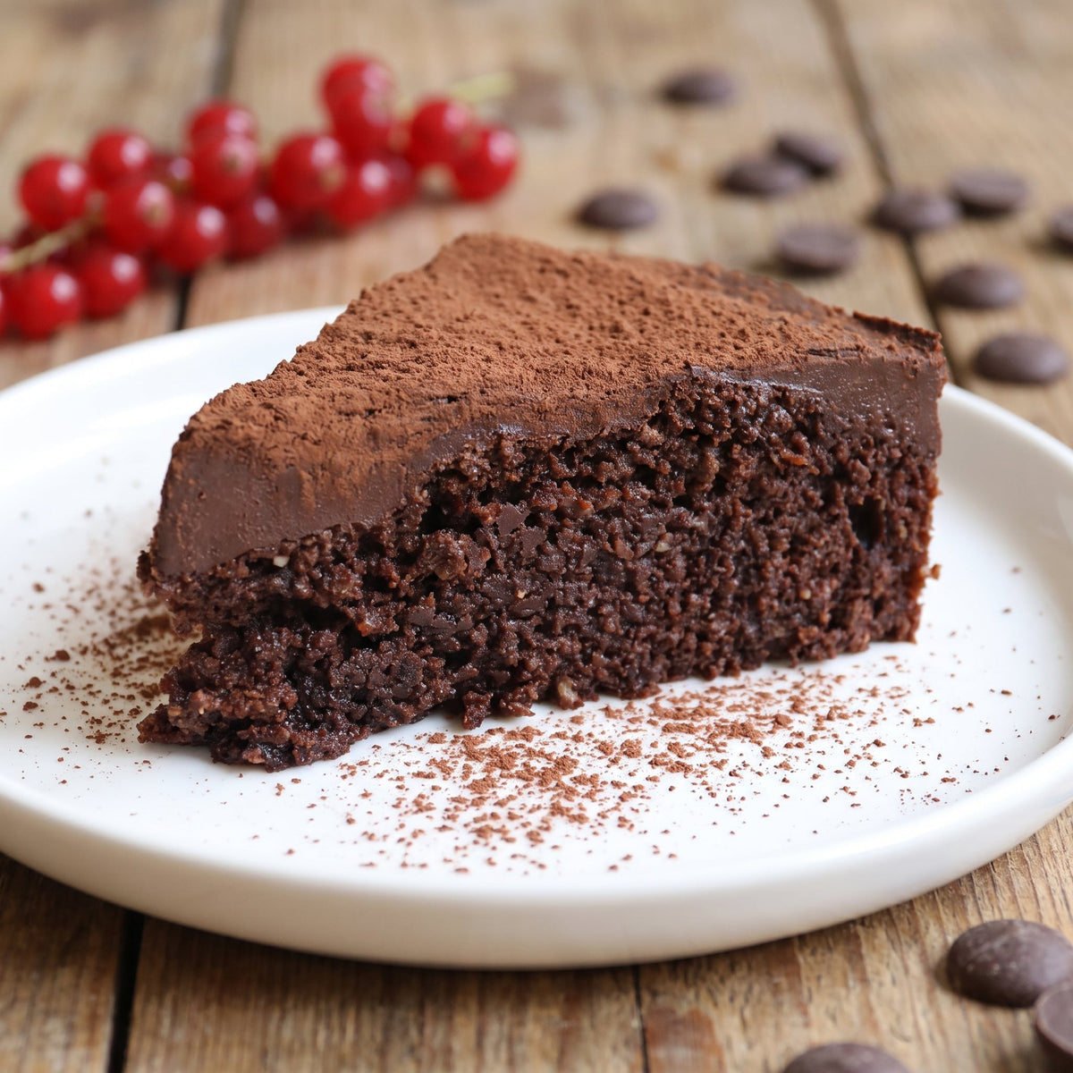 Getränkter Keto Schokokuchen