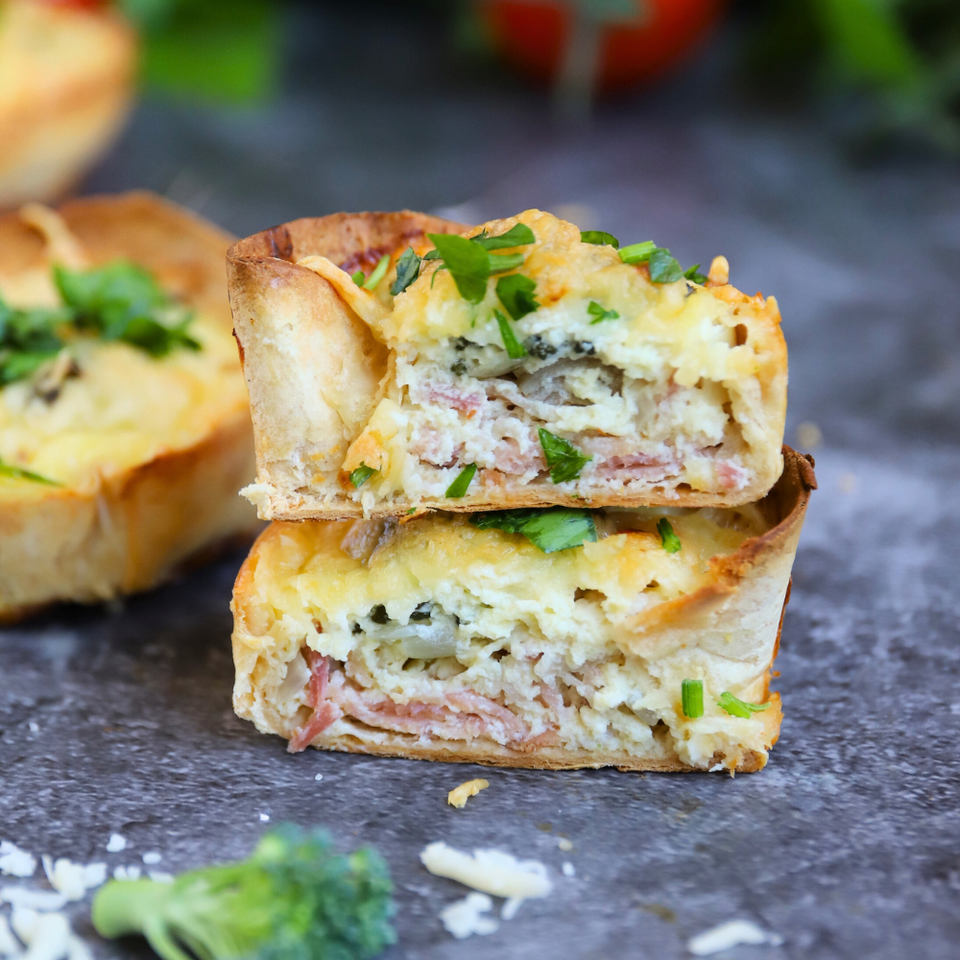 Low-Carb Quiche Muffins