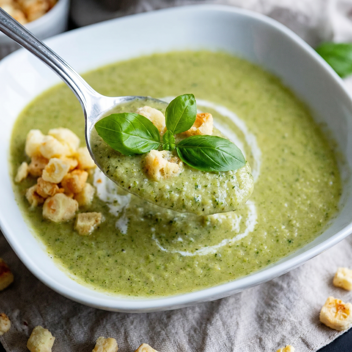 Low-Carb & Keto Brokkoli Suppe