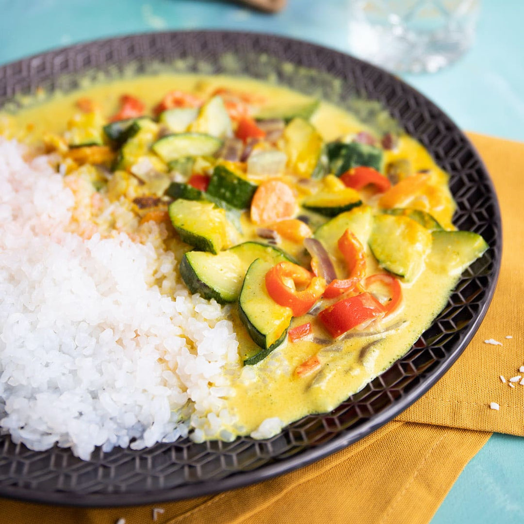 Indisches Low-Carb Curry mit Reis