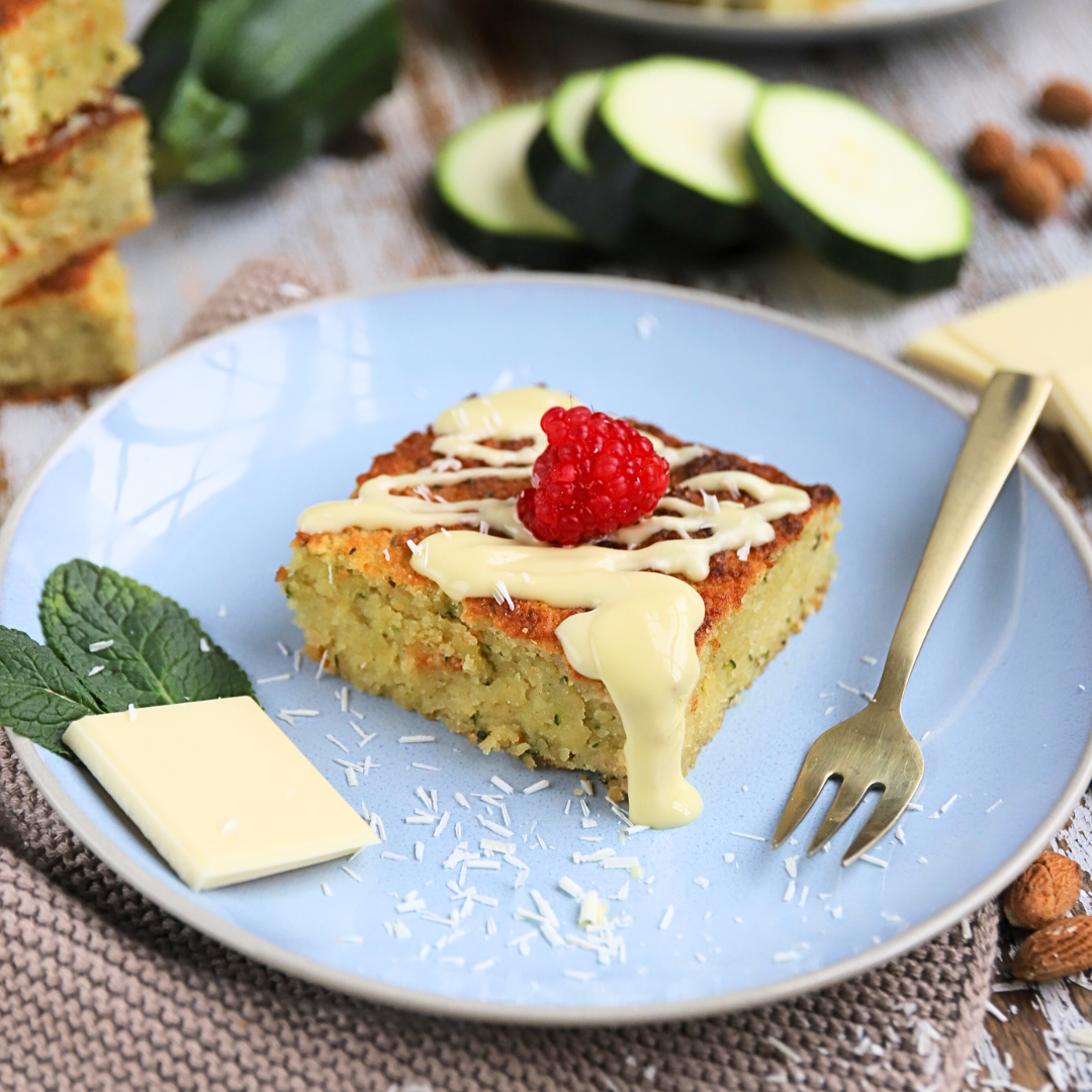 Low-Carb Zucchini Blondies