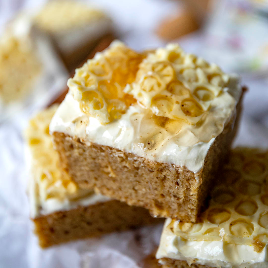 Low-Carb Gewürzkuchen mit Honig