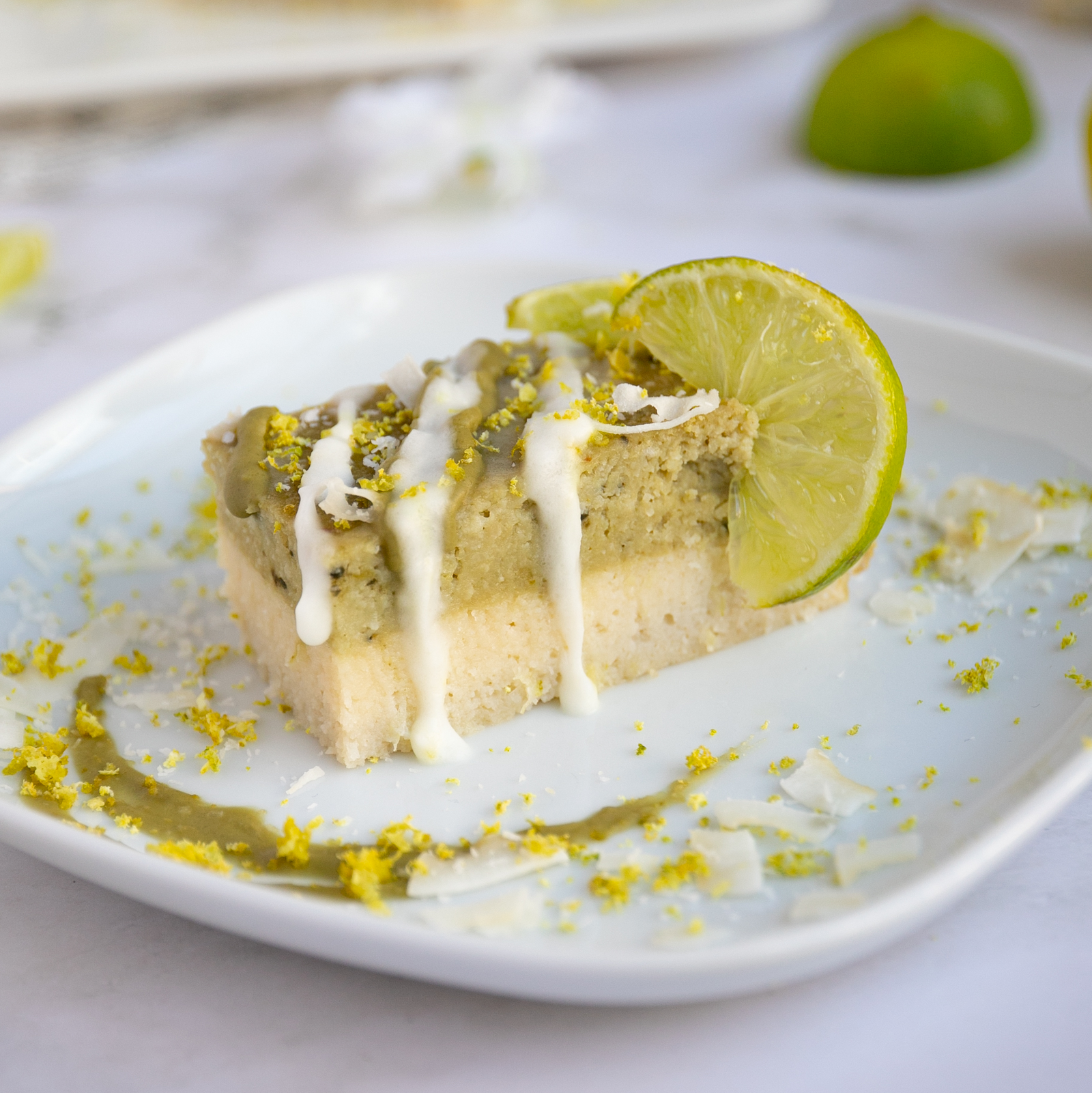 Low-Carb & Keto Limetten-Schnittchen