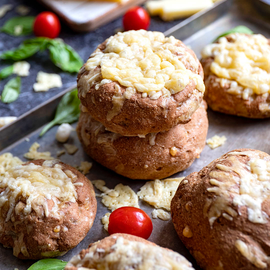 Low-Carb & Keto Käsebrötchen