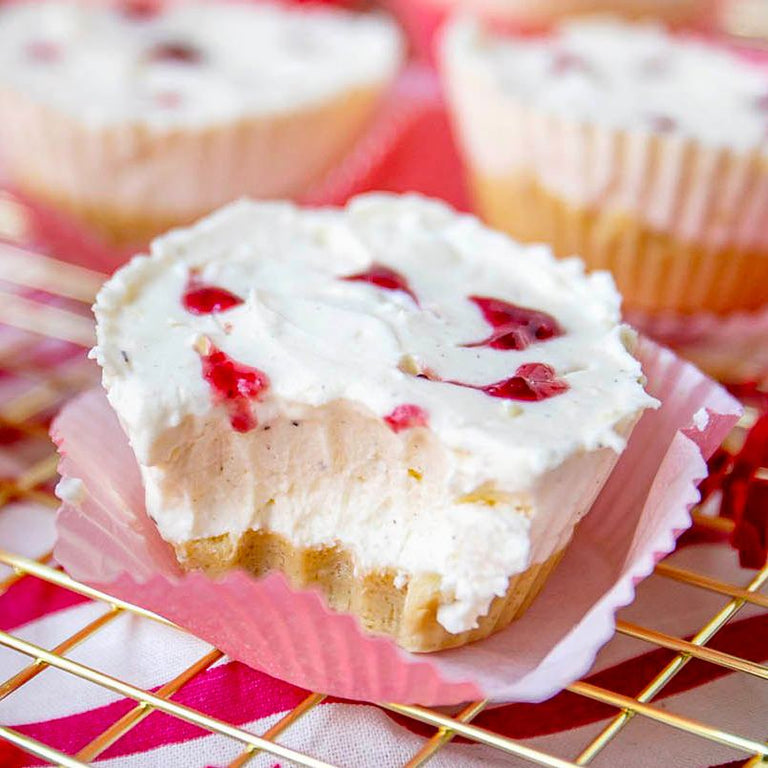Low-Carb & Keto No Bake Mini Cheesecakes