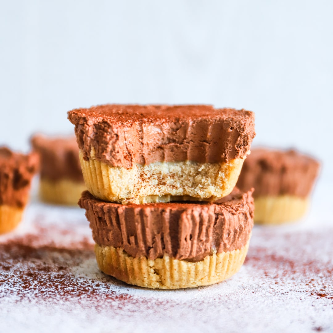 Low-Carb No-Bake Schoko Cheesecake
