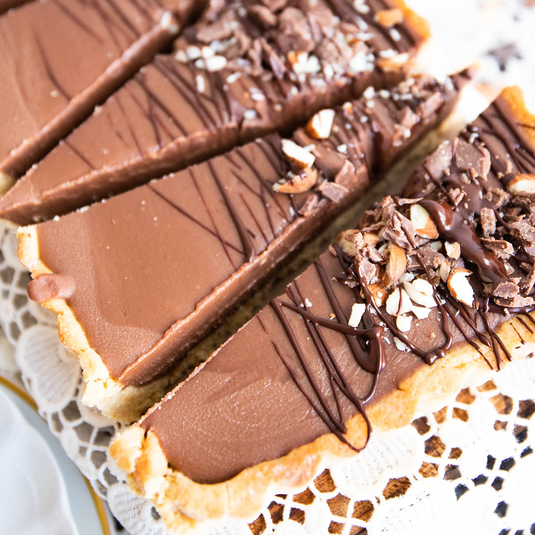 Low-Carb & Keto Schoko-Tarte