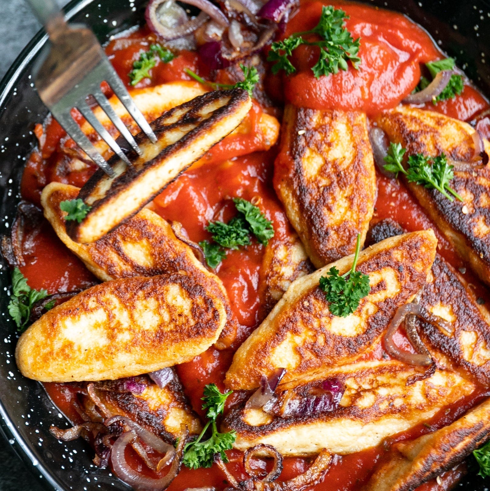 Selbstgemachte Low-Carb Schupfnudeln