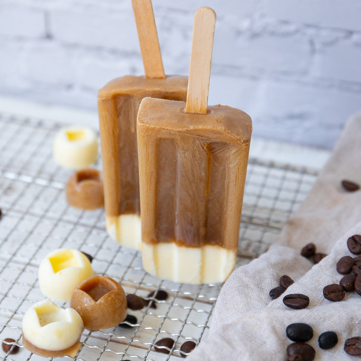Bulletproof Coffee-Eis am Stiel