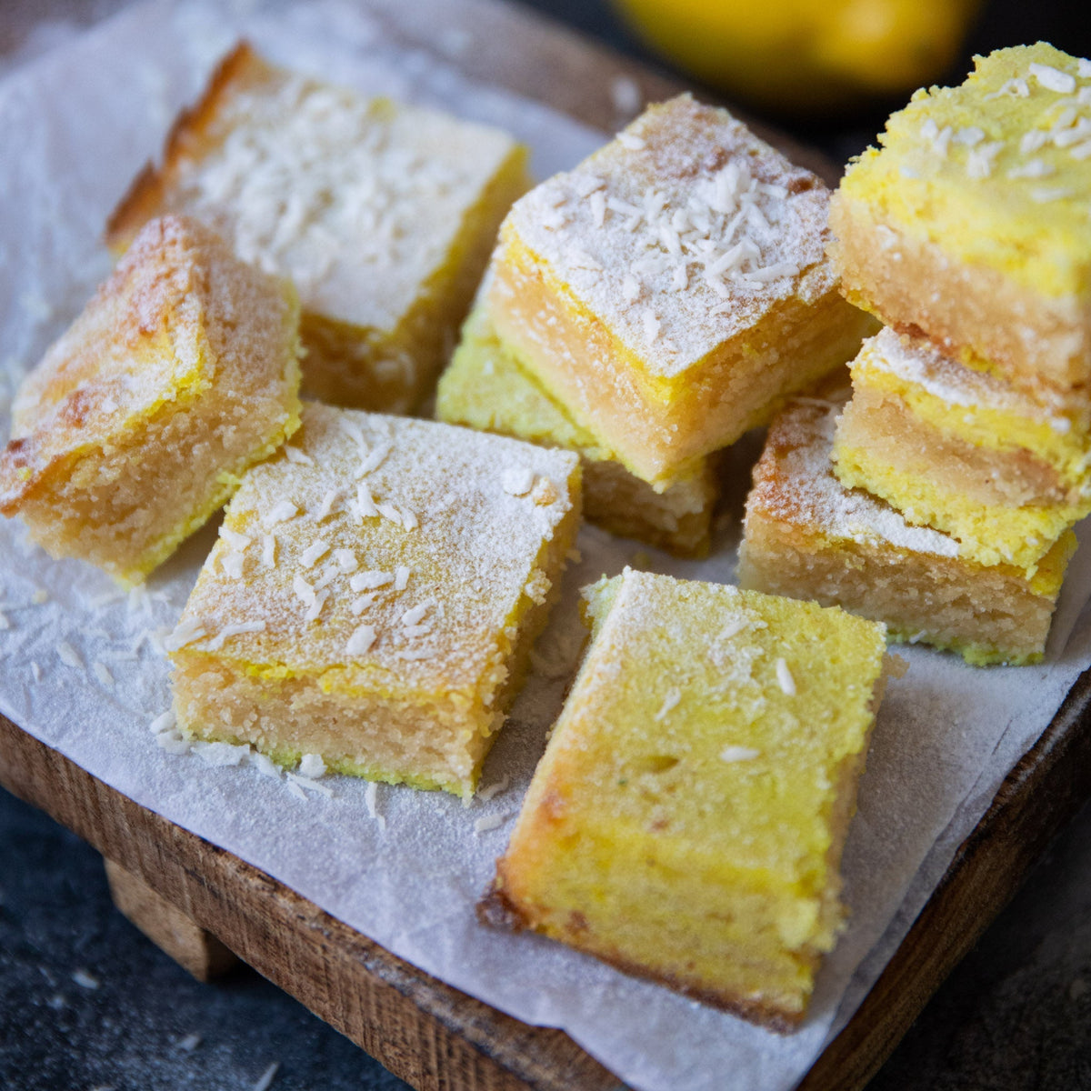 Keto Lemon Bars