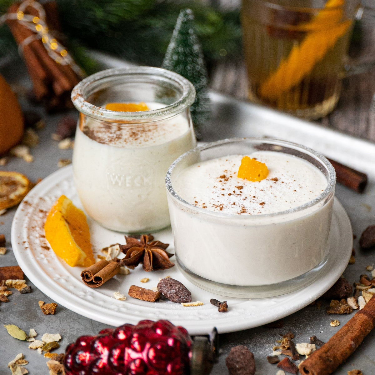 Zuckerfreie Low-Carb Glühweincreme