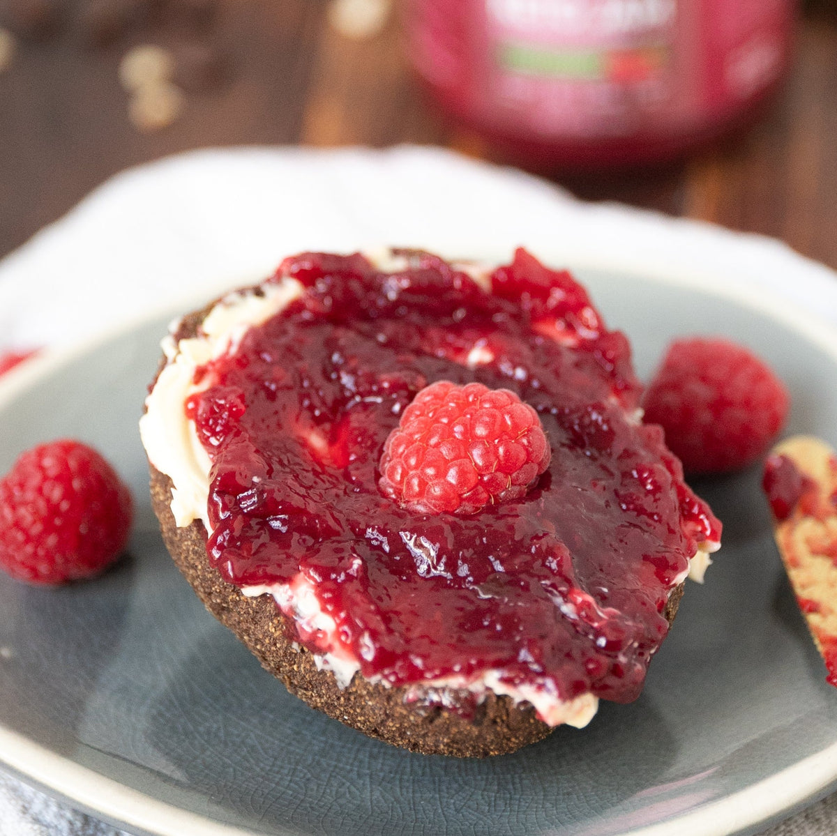 Low-Carb Himbeer Orangen Marmelade