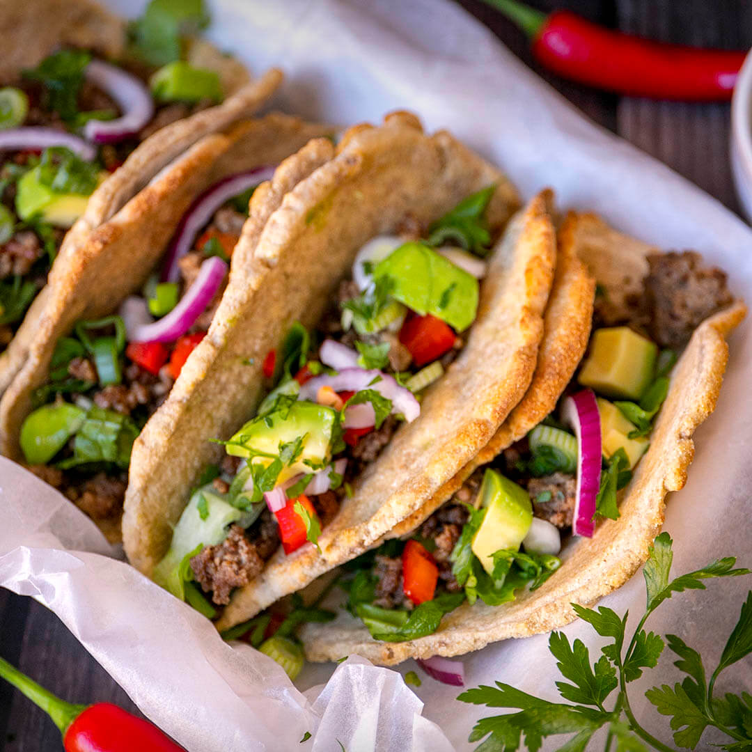 Low-Carb & Keto Taco Shells