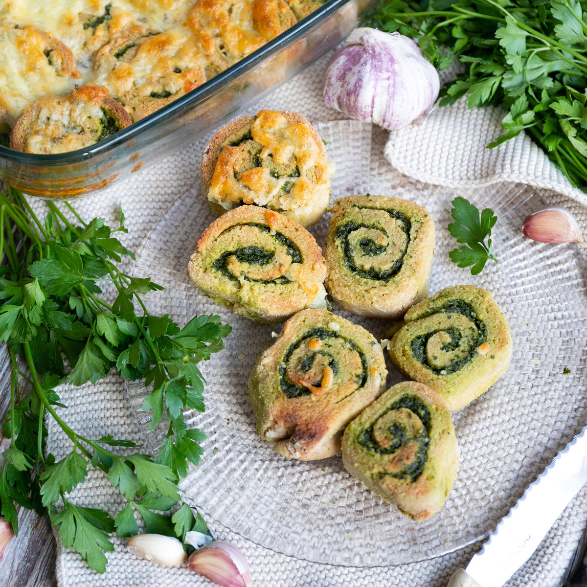 Low-Carb & Keto Kräuter-Knoblauch-Schnecken