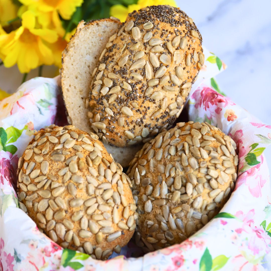 Low-Carb Kartoffelbrötchen mit Kartoffelfasern