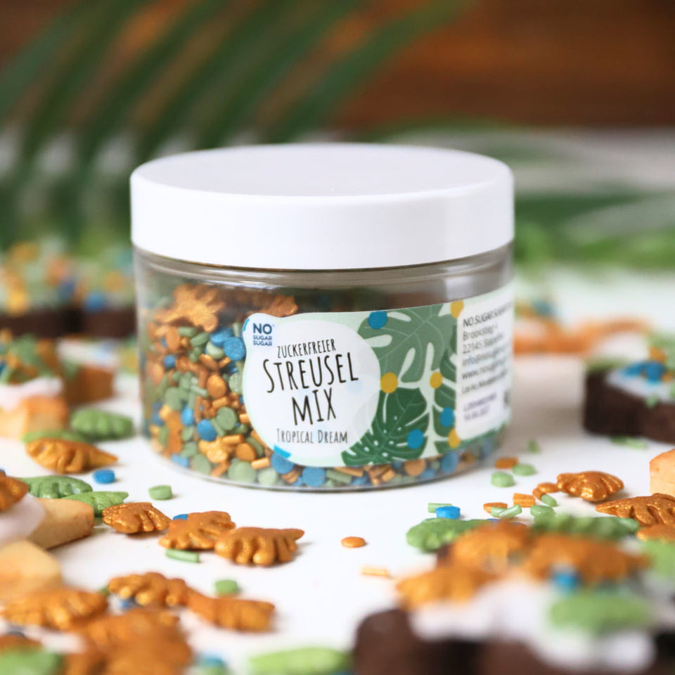 Zuckerfreier Streuselmix Tropical Dream