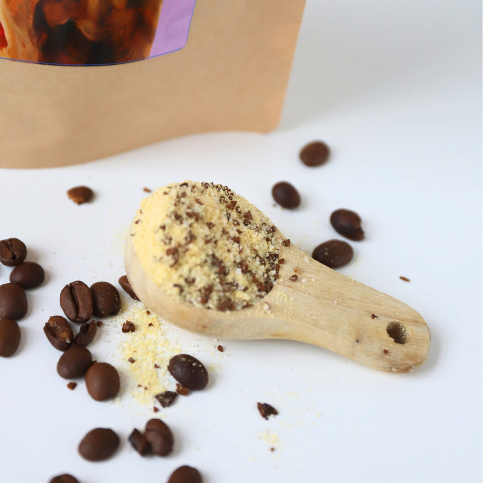 Lower-Carb* Protein Eiskaffee | Karamell