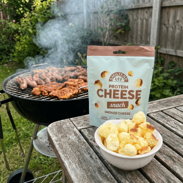 Gepuffter Käse Snack | Smoked Cheese