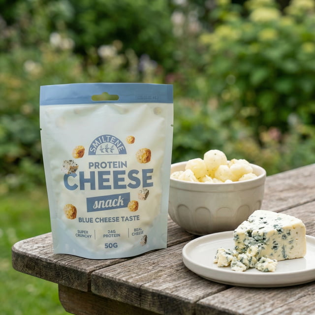 Gepuffter Käse Snack | Blue Cheese