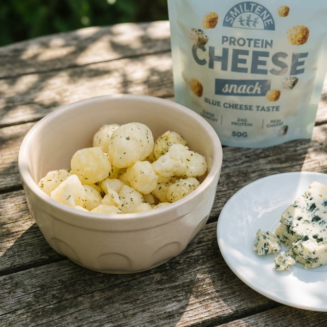 Gepuffter Käse Snack | Blue Cheese