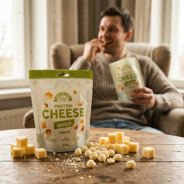 Gepuffter Käse Snack | Cheese