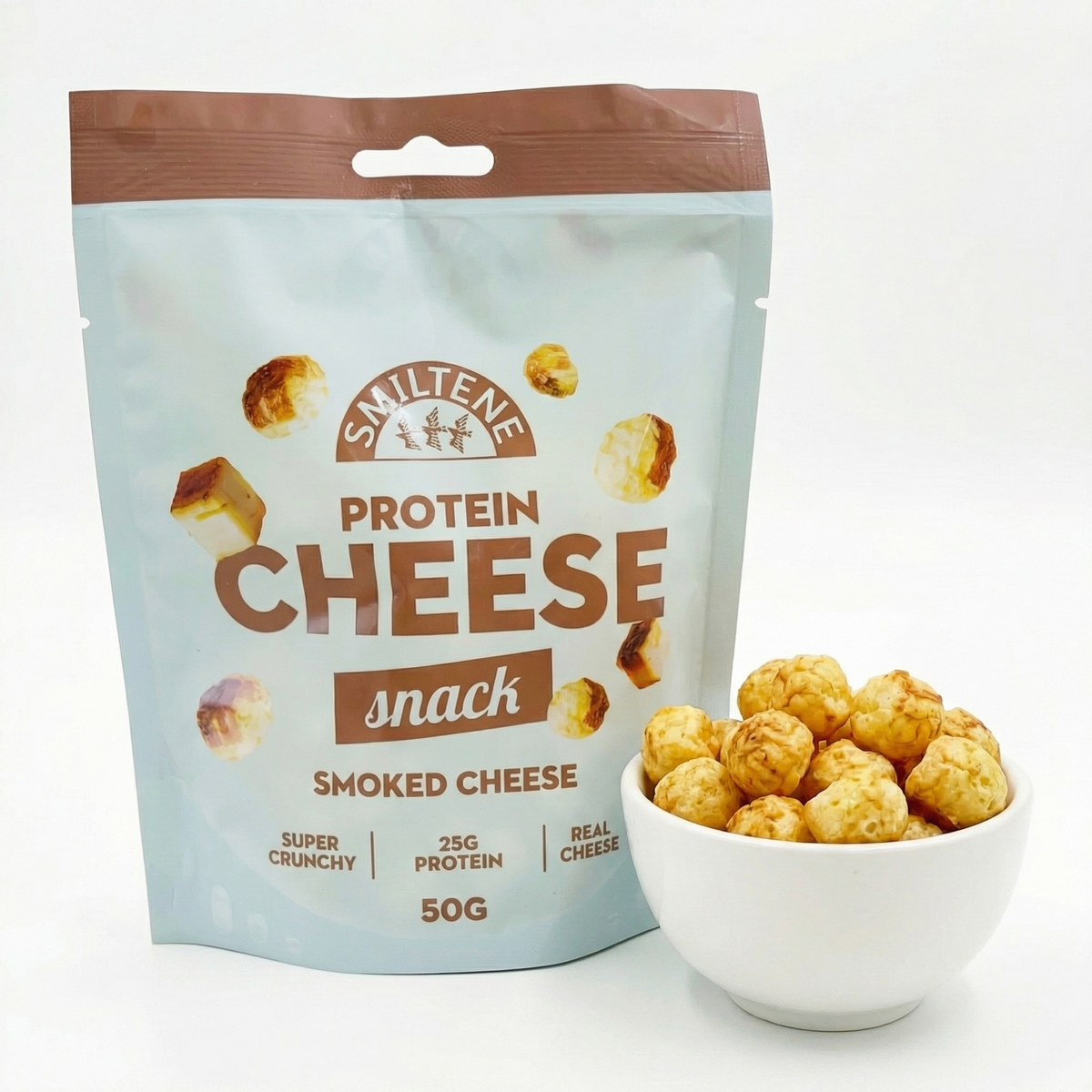 Gepuffter Käse Snack | Smoked Cheese
