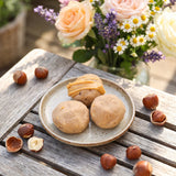 NomNoms Protein Bites | Creamy White Hazelnut | Bio