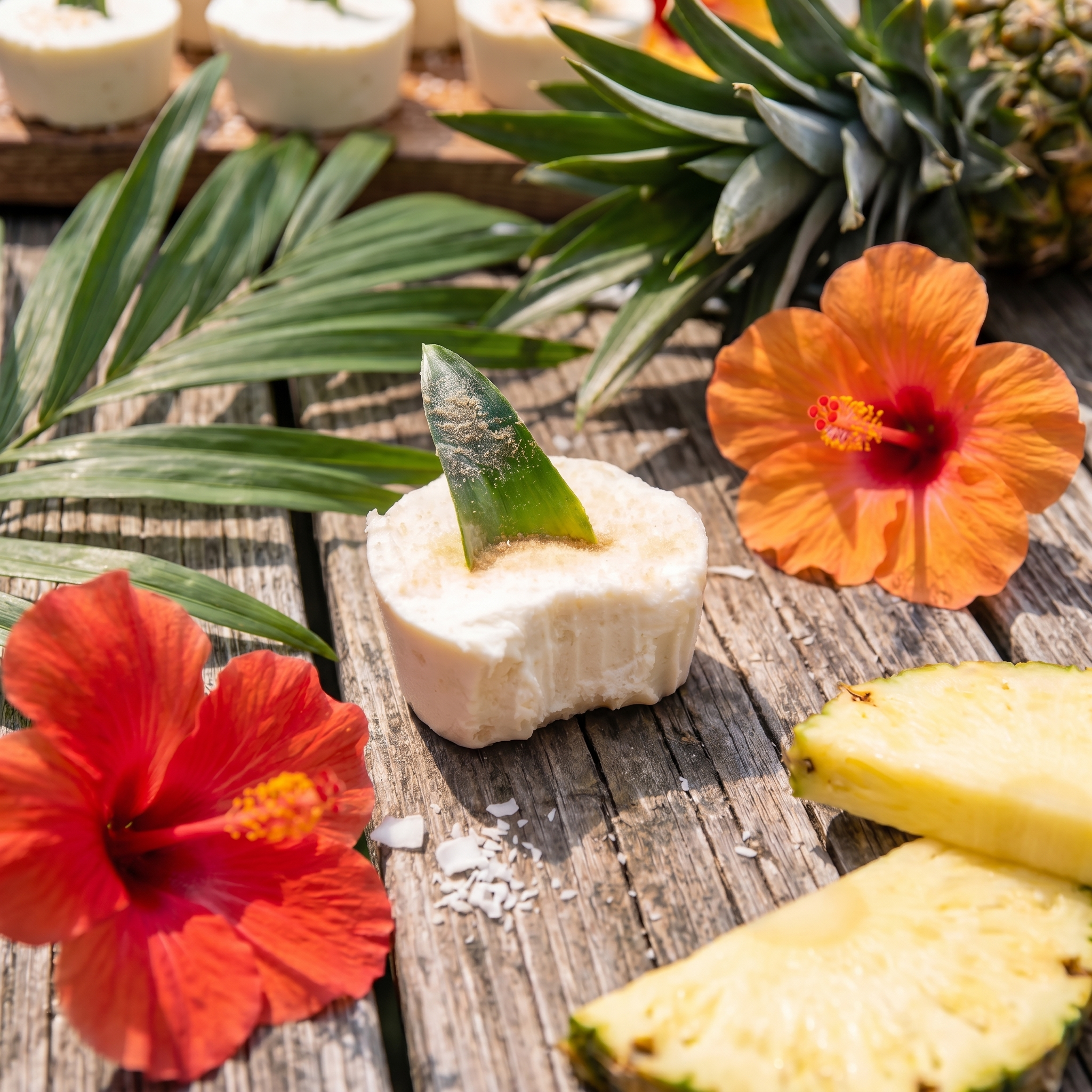 Low-Carb & Keto Piña-Colada-Eis