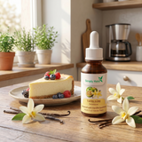 Mönchsfrucht + VANILLE Geschmack - flüssige Tafelsüße ohne Zucker | 50ml