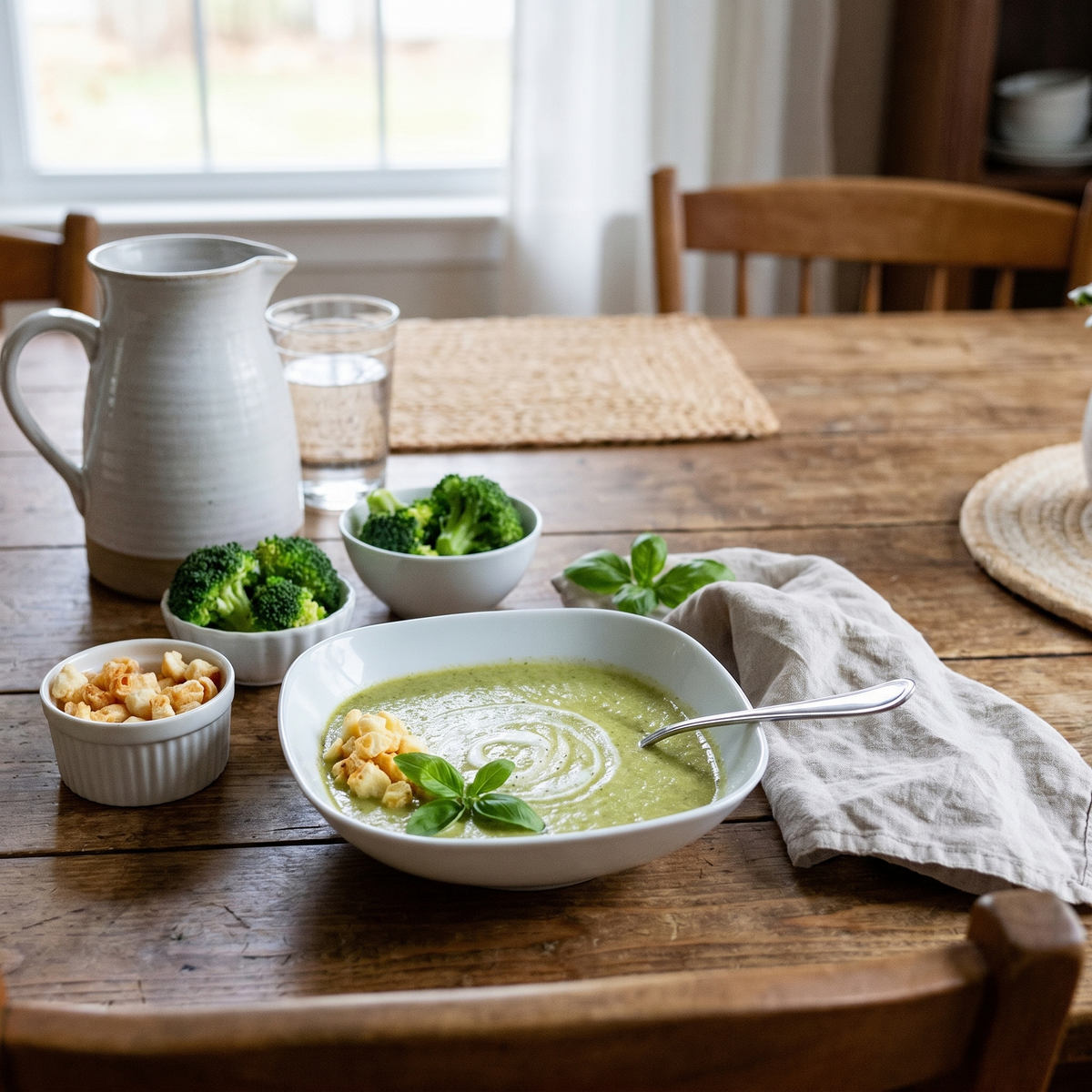 Low-Carb & Keto Brokkoli Suppe