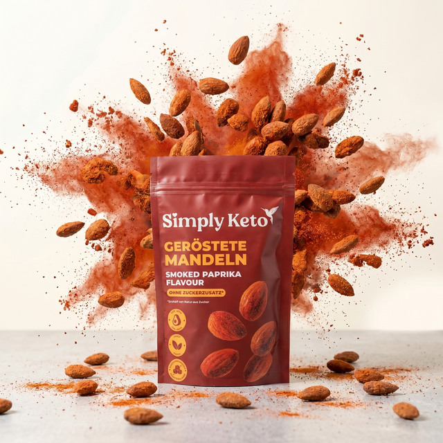 Simply Keto | Snack Mandeln | Smoked Paprika