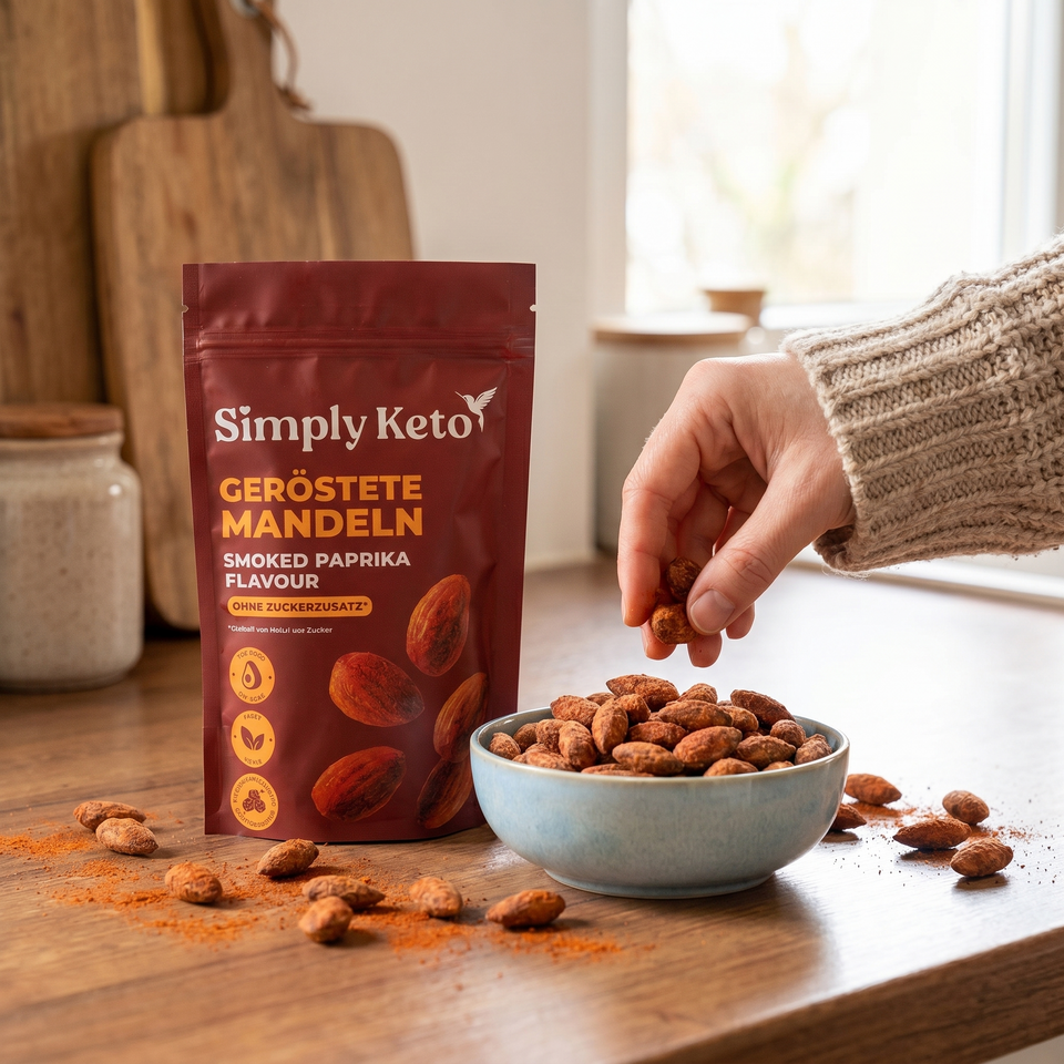 Simply Keto | Snack Mandeln | Smoked Paprika