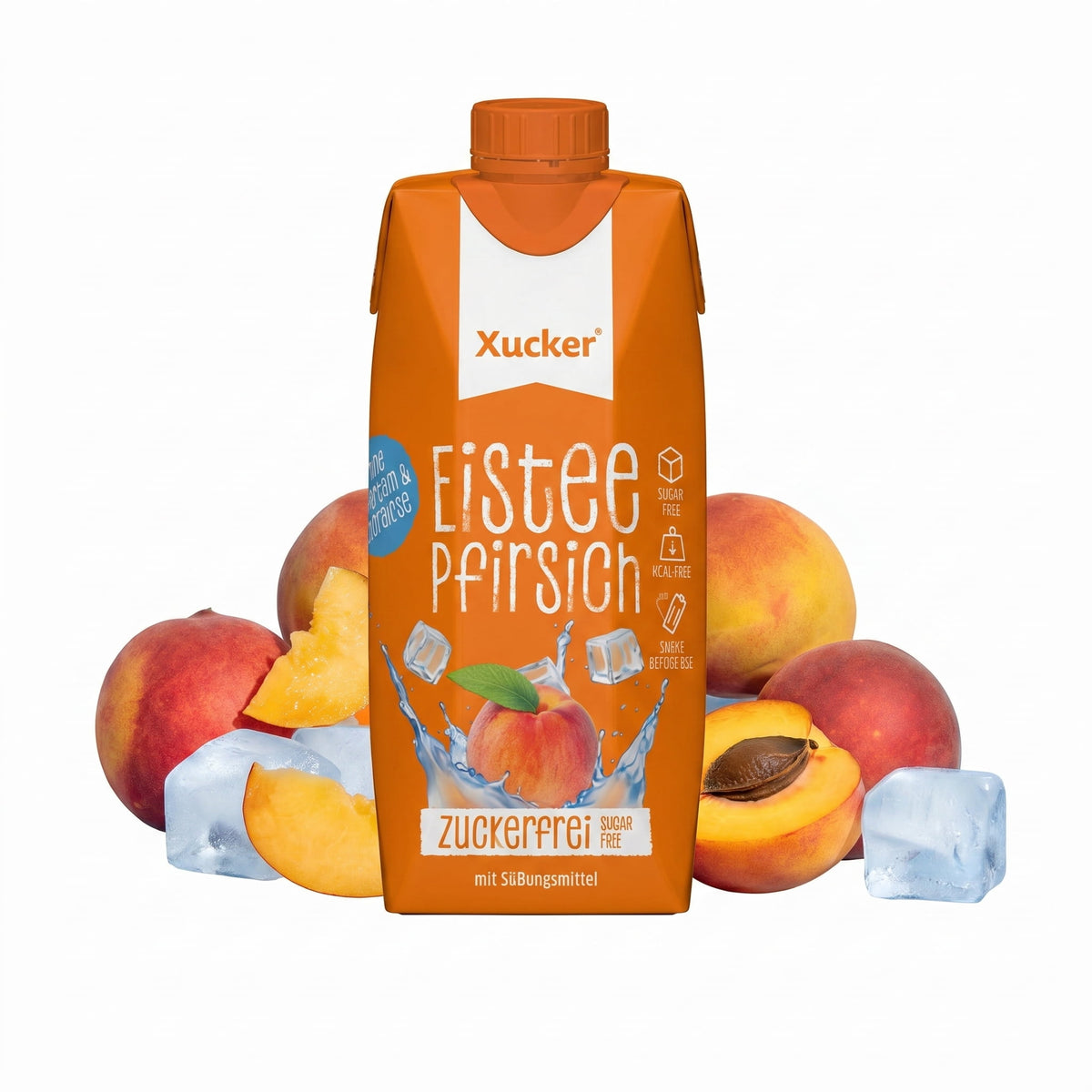 Lower-Carb* Eistee Pfirsich