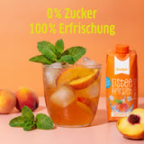 Lower-Carb* Eistee Pfirsich
