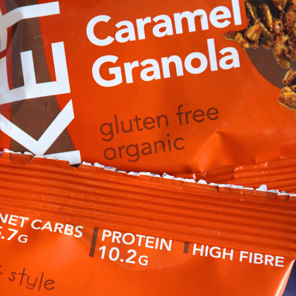 AMORE Keto Granola On the Go Karamell