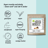 NomNoms Protein Bites | Crunchy Peanut Chocolate | Bio