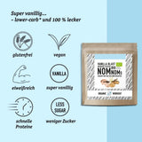 NomNoms Protein Bites | Vanilla Blast | Bio | Big Pack 225 g