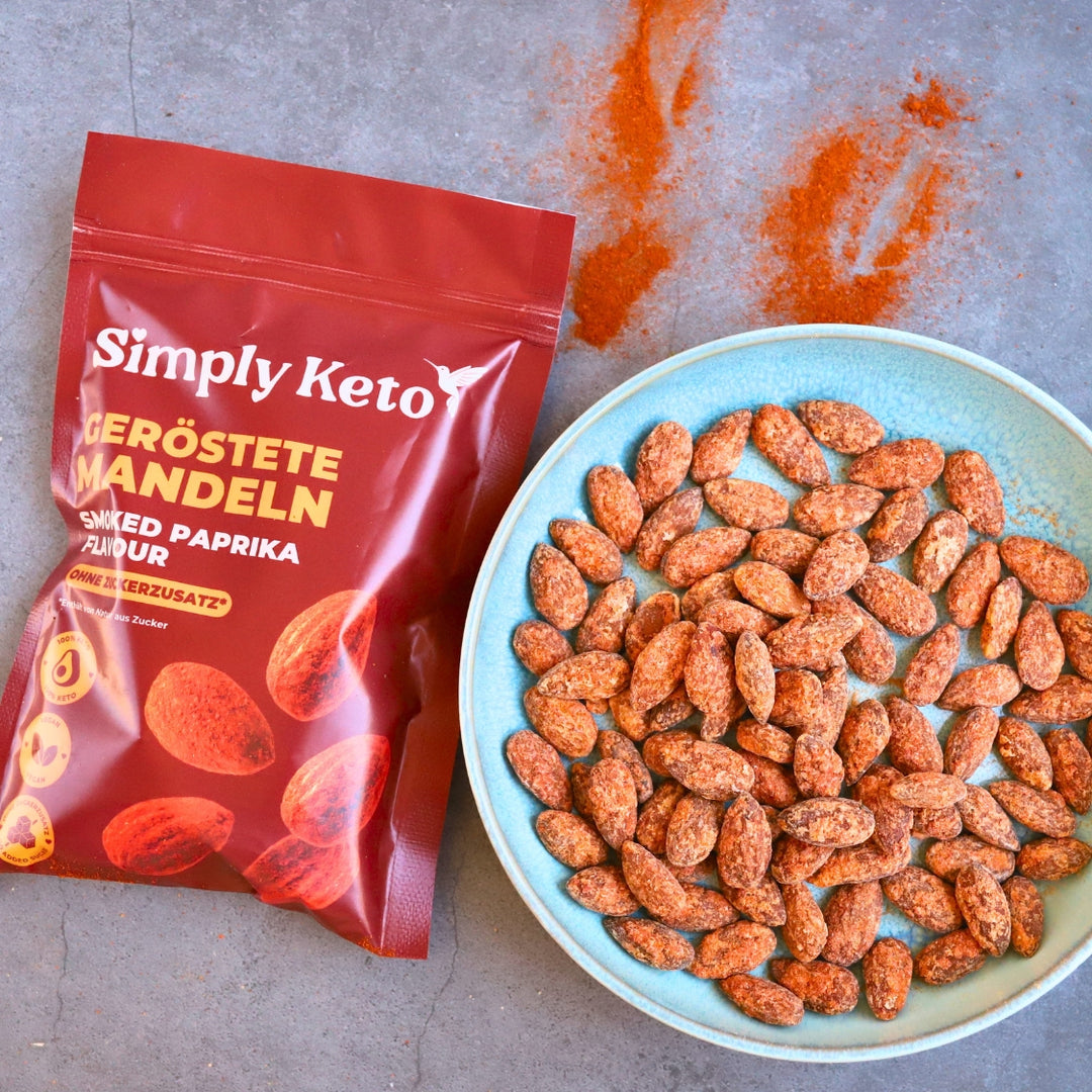 Simply Keto | Snack Mandeln | Smoked Paprika