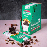 Keto Edelbitter Schokolade mit Haselnüsse | 60% Kakao | 12er Pack