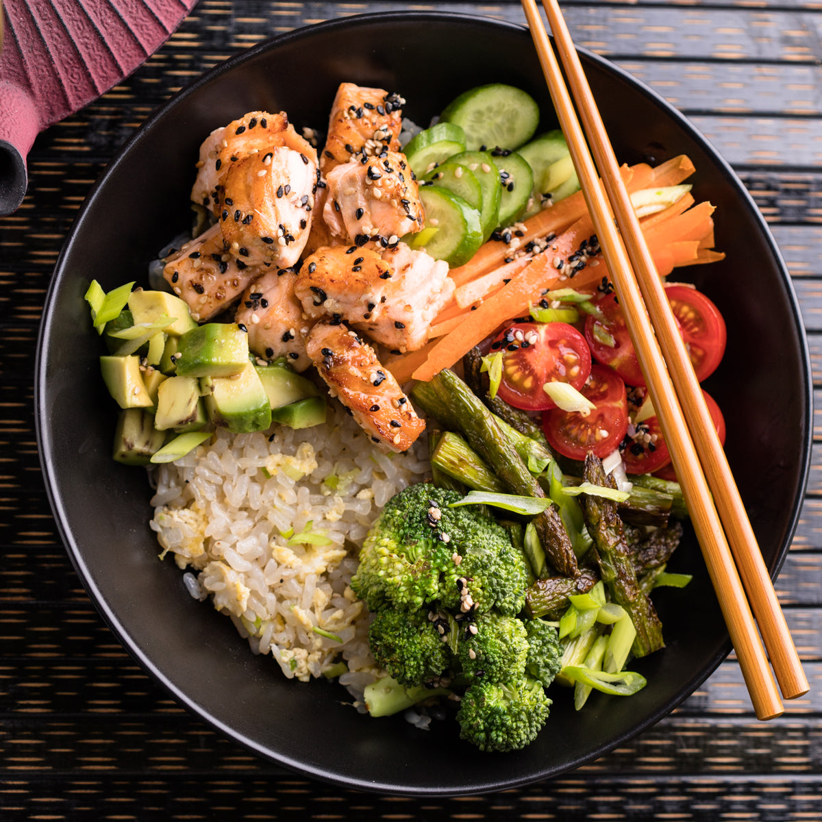 Alex's Keto Poke Bowl