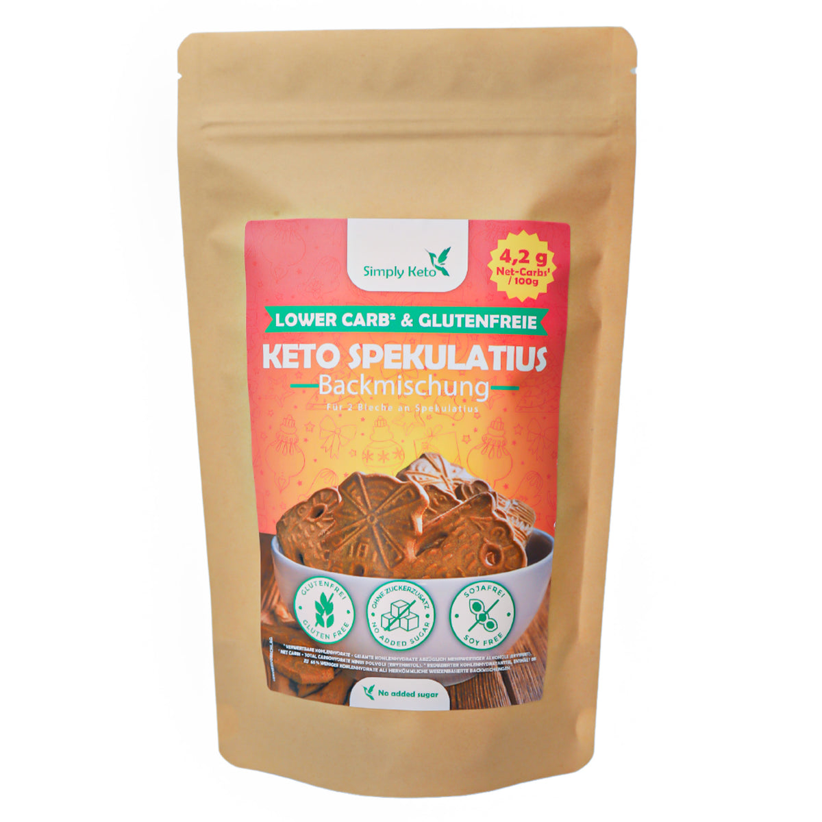 Lower-Carb* & Keto Spekulatius-Backmischung