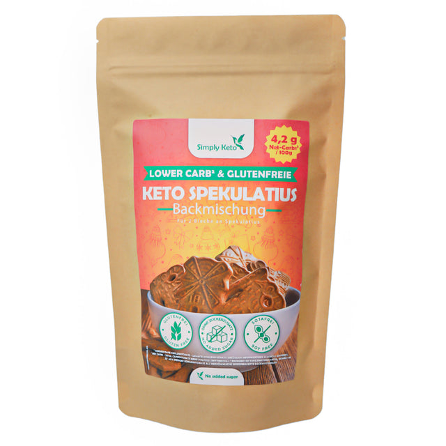 Lower-Carb* & Keto Spekulatius-Backmischung