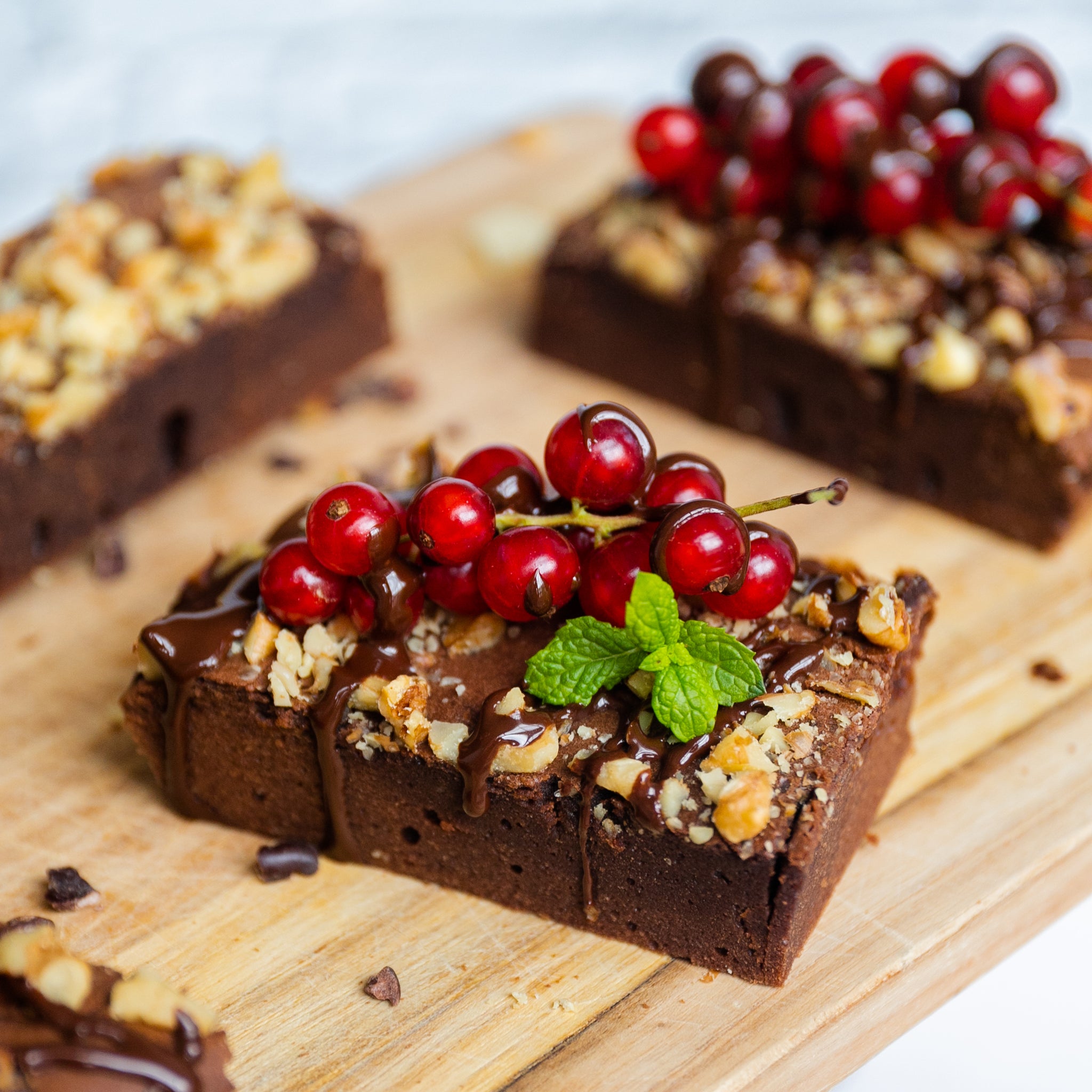 Low-Carb & Keto 3-Zutaten-Brownie