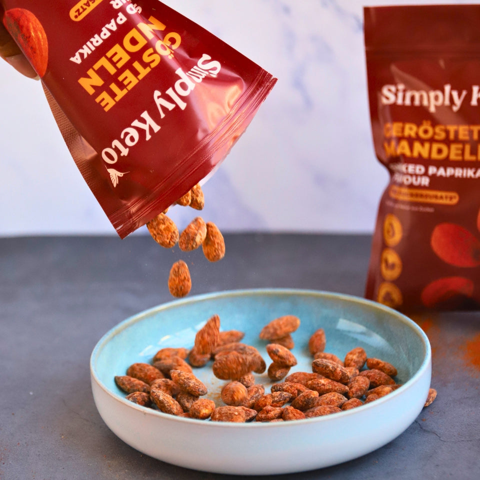 Simply Keto | Snack Mandeln | Smoked Paprika