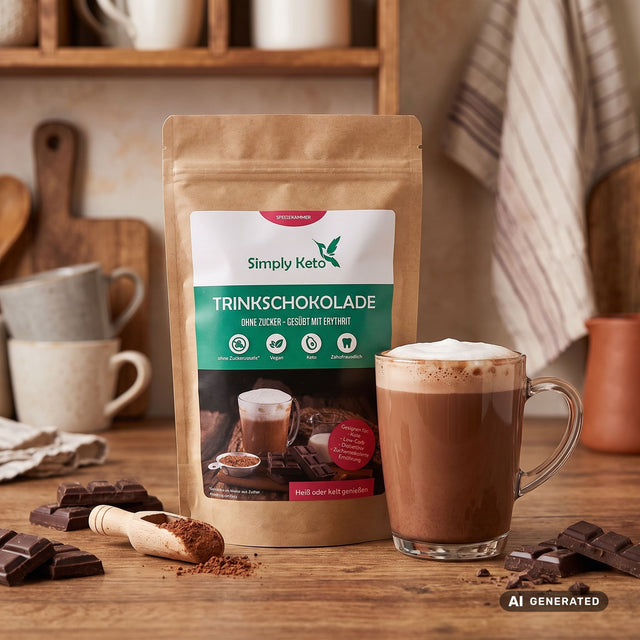 Trinkschokolade Erythrit 180 g