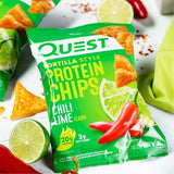 Chili Lime Tortilla Style Protein Chips