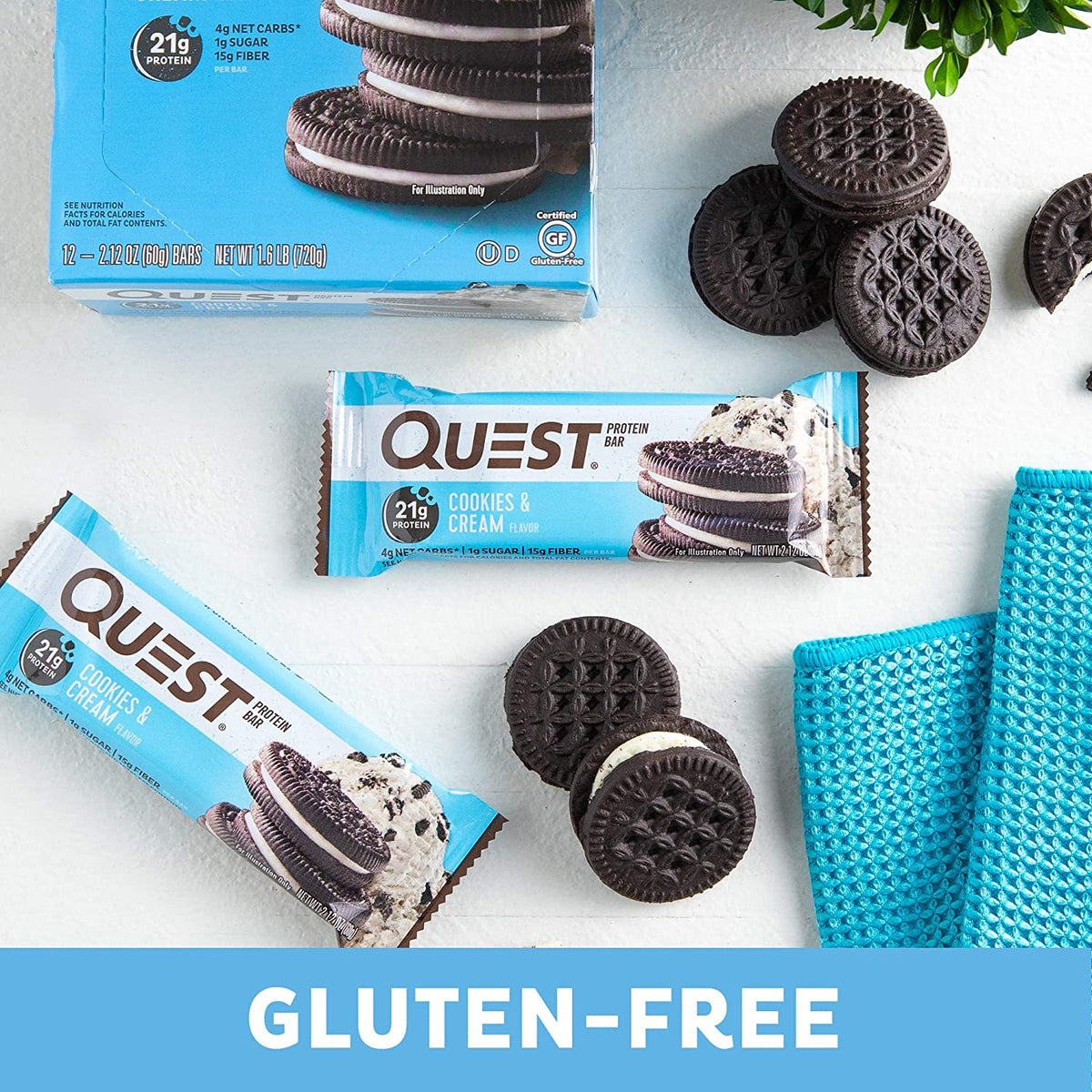 Cookies and Cream Proteinriegel