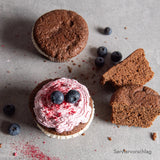 Lower-Carb* Schokokuchen