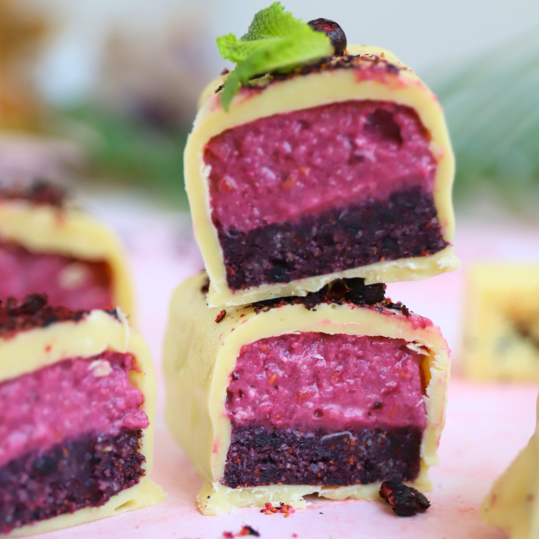 Mandel-Beeren-Riegel ohne Zuckerzusatz