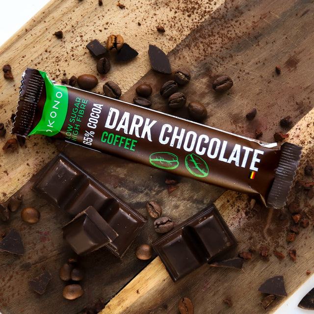 Dark Chocolate Coffee Schokoriegel